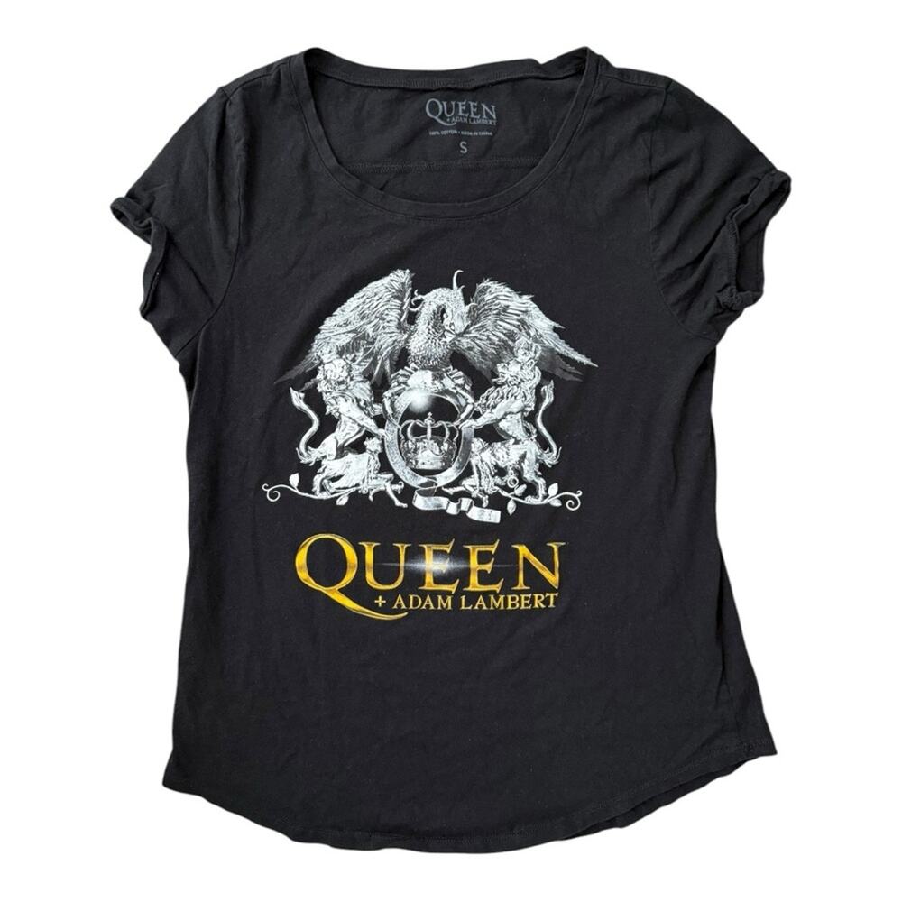 Queen + Adam Lambert 2019 Rhapsody Tour Tee Women’s Small Band Shirt